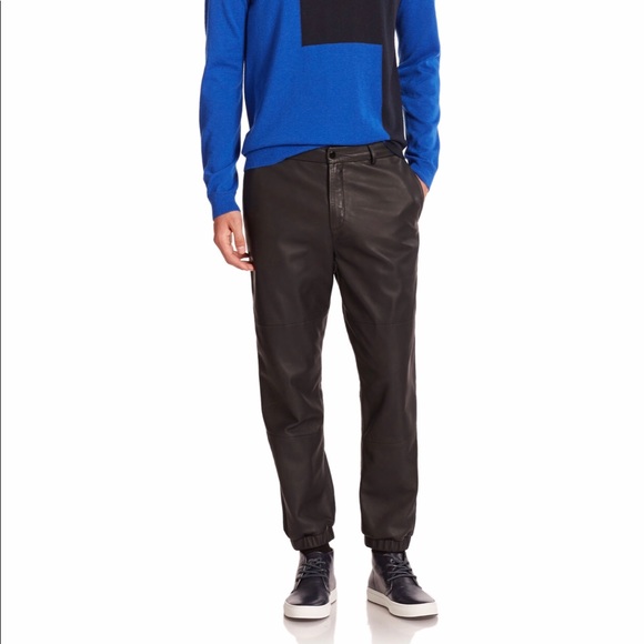 T by Alexander Wang Other - T By Alexander Wang Contrast Paneled Leather Pants